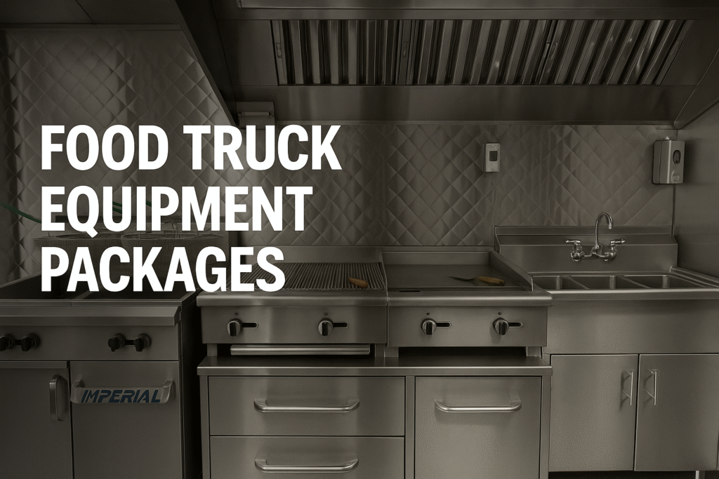 FOOD TRUCK Equipment Packages