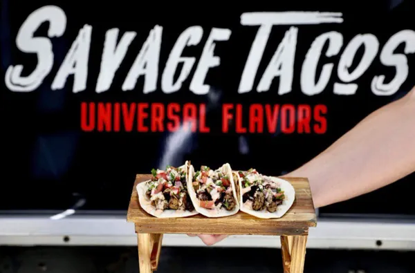 Savage Tacos logo