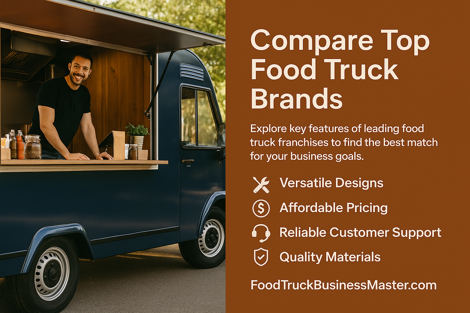 compare food truck brands
