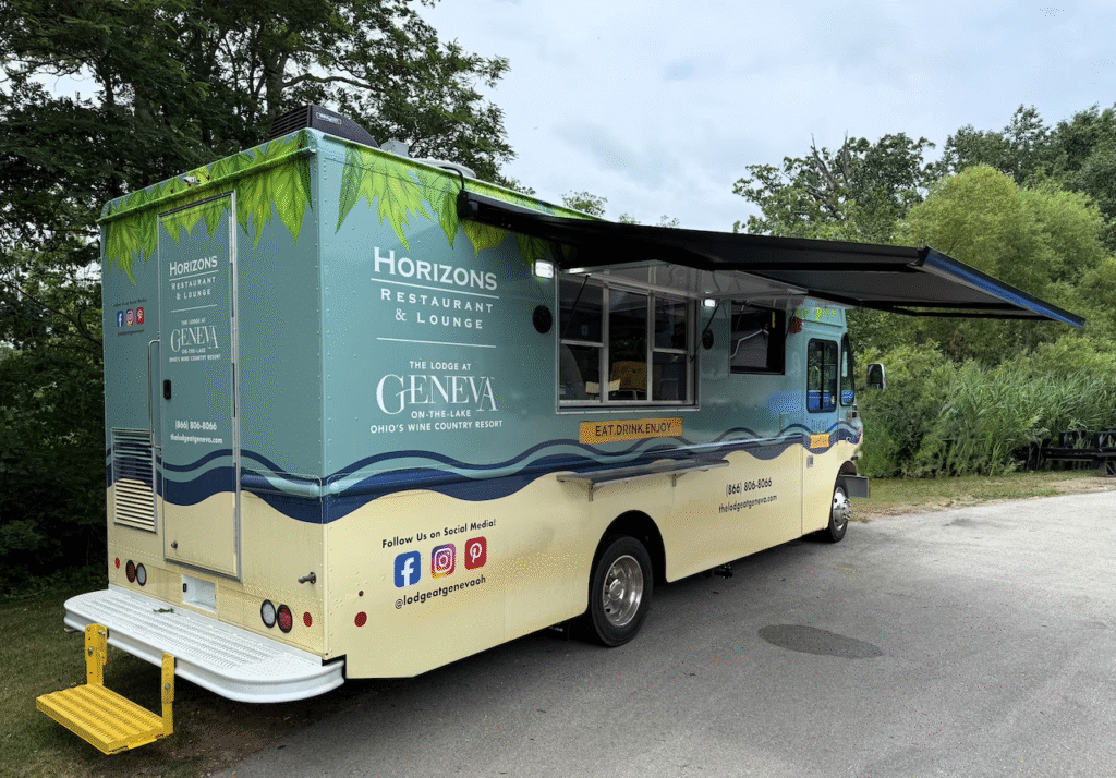 Geneva-on-the-Lake Lodge Launches Food Truck for Beachgoers and Events